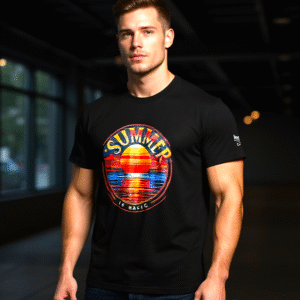 MAGLIETTA T-SHIRT UOMO TENDENZA MODA